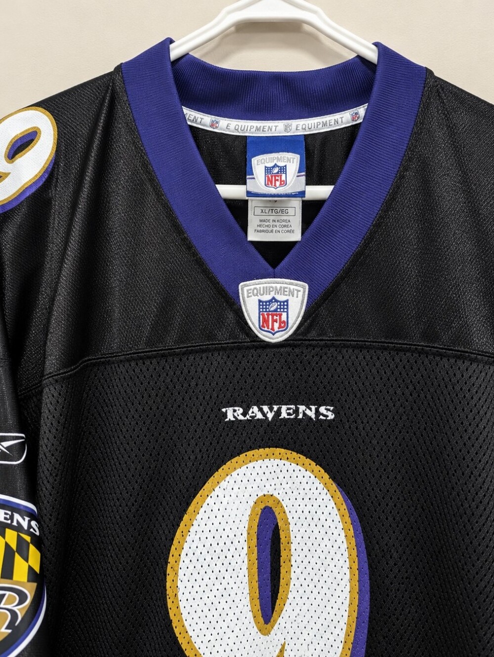 Steve McNair Baltimore Ravens NFL Football Jersey Size XL